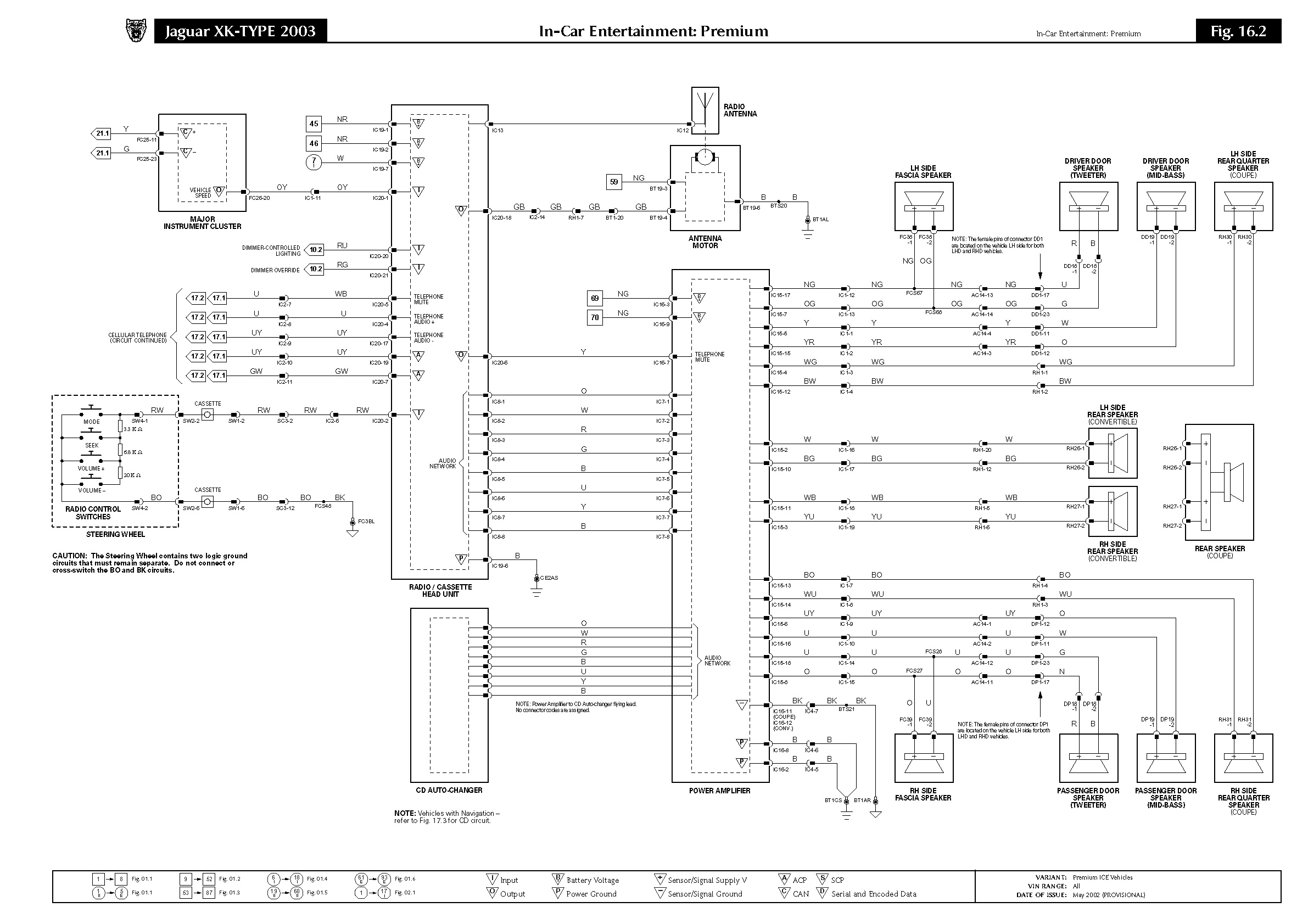 XK8 Deck Replacement, NAV & New Subwoofer - Page 2 ... profile car audio amplifier wiring diagrams 
